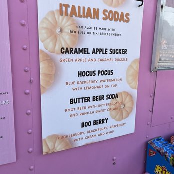 Bean Hut Espresso - Fall Menu - Coffee & Tea Near Me - Des Moines, Washington