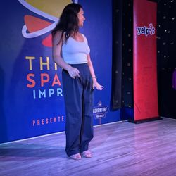 Third Space Improv - DJ Tom gets Gabi moving to the beat