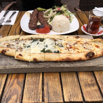 Truva Cafe and Grill - Karisik Pide Mixed Pide - Mediterranean Near Me - Astoria, New York