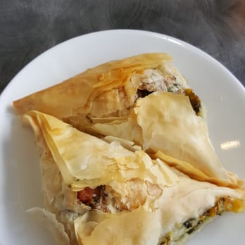 Greek Guy's Grill - Spanakopita.......spinach and feta in a pastry. - New American Near Me - Winston-Salem, North Carolina Greek Guy's Grill - Spanakopita.......spinach and feta in a pastry. - New American Near Me - Winston-Salem, North Carolina