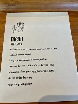 Menu photo 2 Mijoté San Francisco, CA Menu photo 2 Mijoté San Francisco, CA