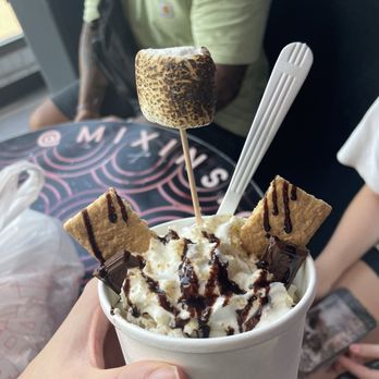 Mixins Rolled Ice Cream - Campfire - Ice Cream & Frozen Yogurt Near Me - Omaha, Nebraska Mixins Rolled Ice Cream - Campfire - Ice Cream & Frozen Yogurt Near Me - Omaha, Nebraska