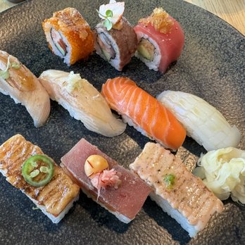 Miku - Rolls, nigiri, and Aburi Oshi sushi - Japanese Near Me - Vancouver, British Columbia Miku - Rolls, nigiri, and Aburi Oshi sushi - Japanese Near Me - Vancouver, British Columbia