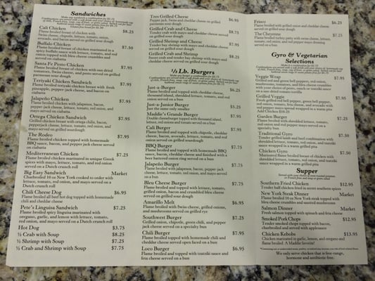 Menu photo 8 Fat Maddie's Grille San Ramon, CA