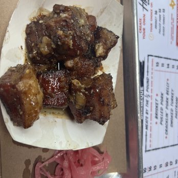 Hoodoo Brown BBQ - Pork belly burnt ends(special) - Barbeque Near Me - Ridgefield, Connecticut Hoodoo Brown BBQ - Pork belly burnt ends(special) - Barbeque Near Me - Ridgefield, Connecticut