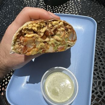 The Moody Vegan - Breakfast Burrito - Vegan Near Me - Los Angeles, California The Moody Vegan - Breakfast Burrito - Vegan Near Me - Los Angeles, California