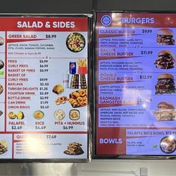 Falafel Corner - Menu