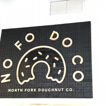 North Fork Doughnut - Signage rocks! - Donuts Near Me - Bay Shore, New York North Fork Doughnut - Signage rocks! - Donuts Near Me - Bay Shore, New York