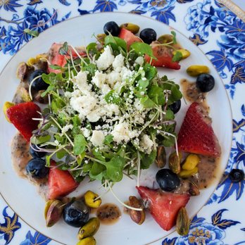 The Carriage House - Strawberry salad. - New American Near Me - Mackinac Island, Michigan