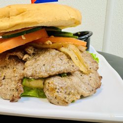 Havana Bistro 555 - Pork Steak sandwich