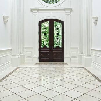 White Marble Floor Diamond Pattern Yelp