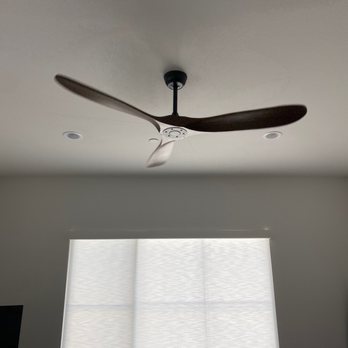 JPS Electrical Solutions - Ceiling fan installed. - Lighting Fixtures & Equipment Near Me