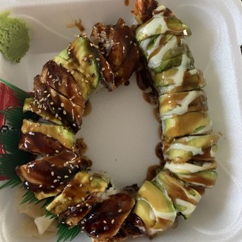 Sushi 4 U - Caterpillar Roll and Eel Mania Roll  Deliciousness - Sushi Bars Near Me - Morton Grove, Illinois