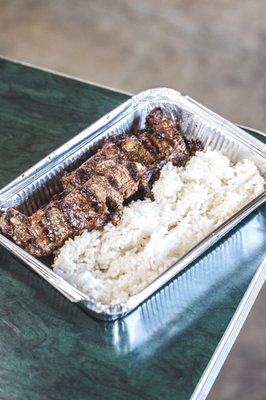 Photo of Lunch Bang - Santa Ana, CA, US. Galbi Plate.
