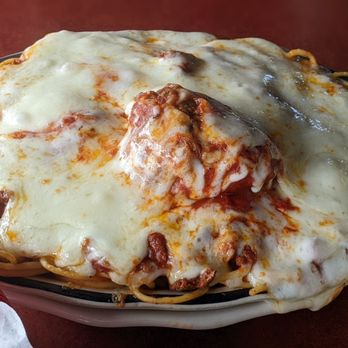 Vince's Spaghetti Express - Spaghetti with provolone cheese - Italian Near Me - Temecula, California