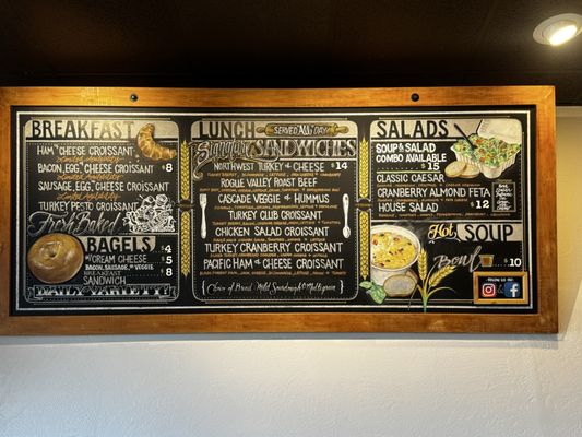 Menu photo 1 Artisan Bakery Cafe Medford, OR