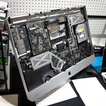 Genius Repair Solutions - Internal view of a desktop Mac in for service - Electronics Near Me - Columbia, South Carolina