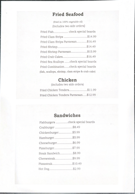Menu photo 4 Smitty's Clam Bar Somers Point, NJ Menu photo 4 Smitty's Clam Bar Somers Point, NJ