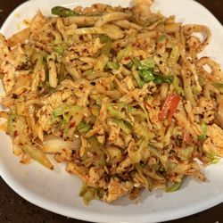 Stir Fry with chicken and noodles