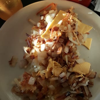C's Waffles - Hash browns with cheese and onions - Breakfast & Brunch Near Me - New Smyrna Beach, Florida