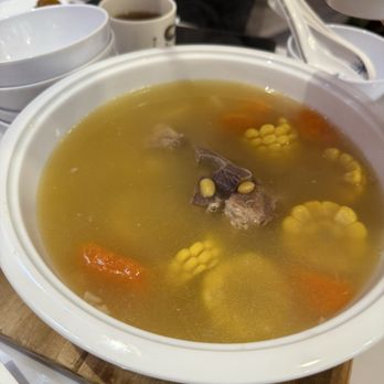 Zhe Zhe Pot - Complimentary soup - Noodles Near Me - Brooklyn, New York Zhe Zhe Pot - Complimentary soup - Noodles Near Me - Brooklyn, New York