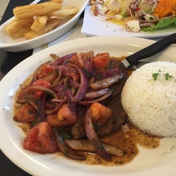 Lima Peruvian Restaurant - Beef with onions. - Peruvian Near Me - Beaverton, Oregon Lima Peruvian Restaurant - Beef with onions. - Peruvian Near Me - Beaverton, Oregon