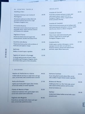 Menu photo 8 Emilia Los Angeles, CA