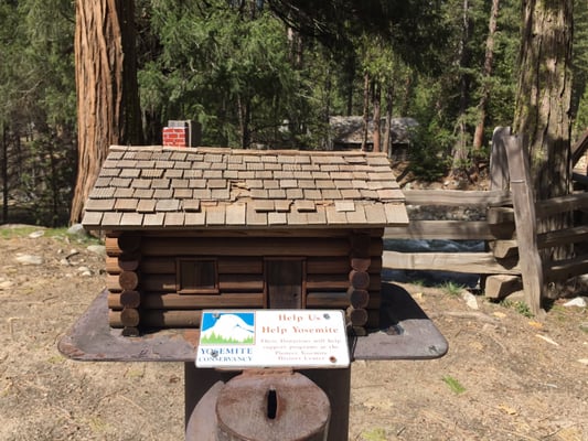 Historic Wawona Covered Bridge by null