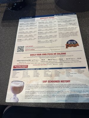 Menu photo 7 Silver Beach Pizza Saint Joseph, MI
