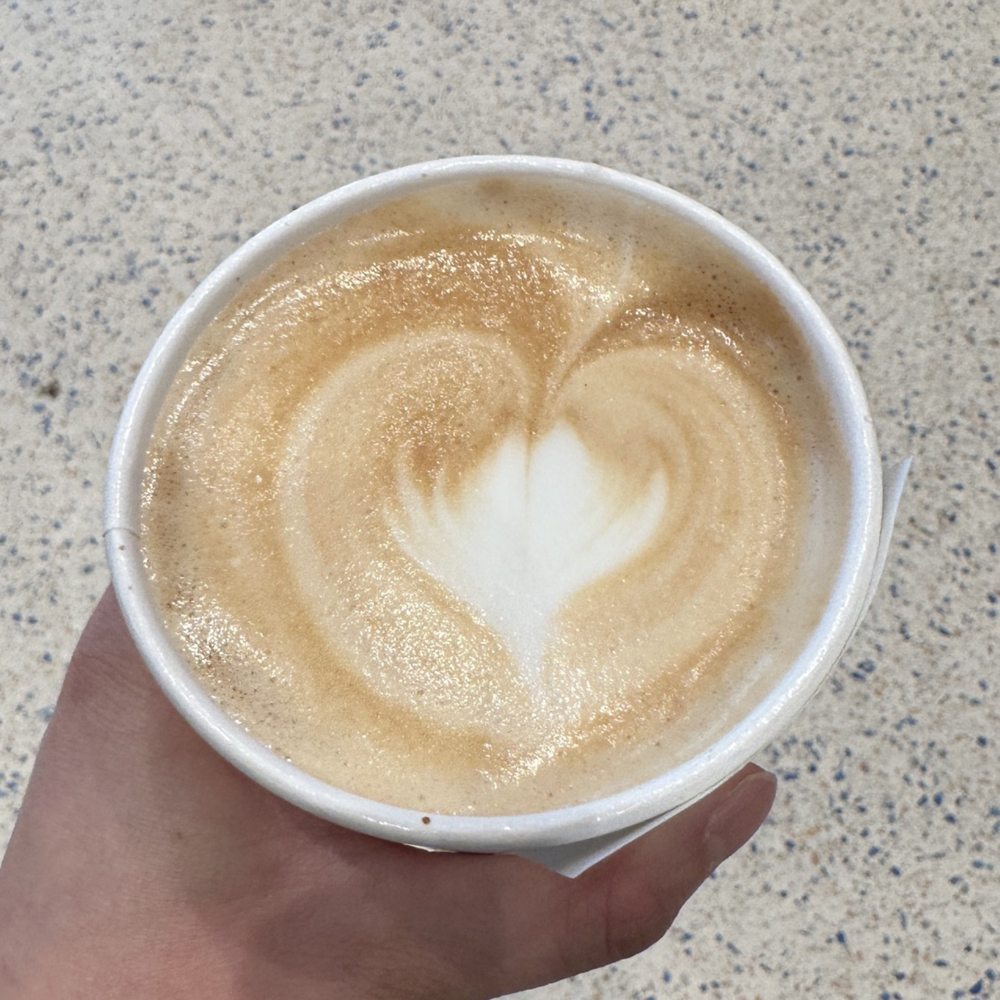 Compass Coffee - a person holding a cup of coffee - Coffee Roasteries Near Me - Arlington, Virginia
