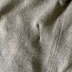 Campus Cleaners - This is how they "fixed" a few moth holes in my sweater. This place is horrible. I'll be changing cleaners.