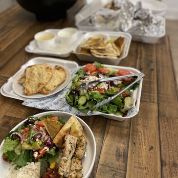 Tazikis Mediterranean Cafe - Grilled Chicken Breast Family Feast for 4 - Mediterranean Near Me - Murfreesboro, Tennessee Tazikis Mediterranean Cafe - Grilled Chicken Breast Family Feast for 4 - Mediterranean Near Me - Murfreesboro, Tennessee