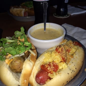 Red Hot - Whole lotta Rosie and the gangsta Mac +Andouille Beer cheese soup #FATKIDFRIDAY - Hot Dogs Near Me - Tacoma, Washington