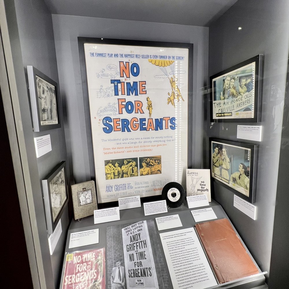 Andy Griffith Museum - "No Time for Sergeants" display - Museums Near Me - Mount Airy, North Carolina