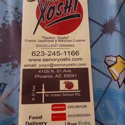 Senor Yoshi - Location/hours/website