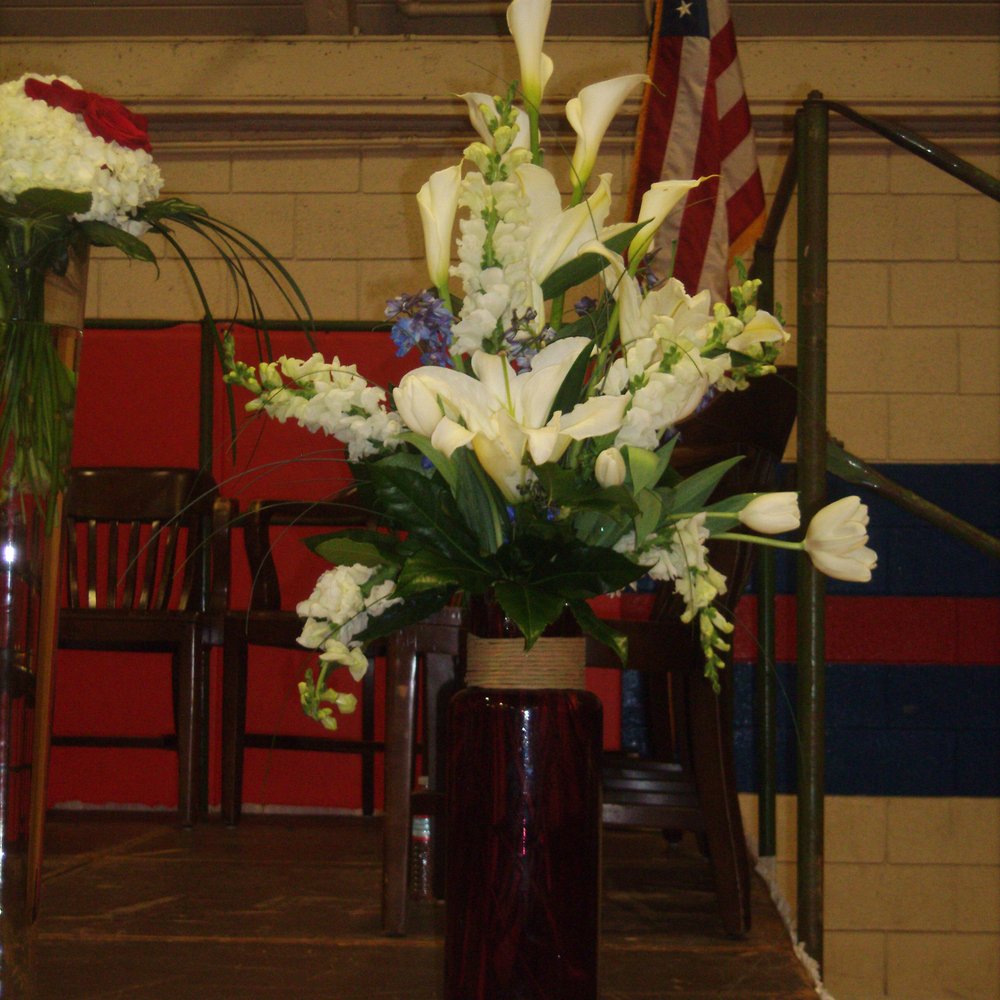 Absolute Elegance - graduation flowers, own vase - Floral Designers Near Me