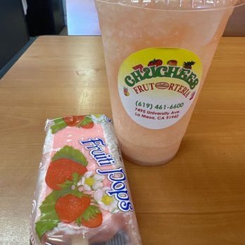 Chuchees Fruteria - Paleta de Fresa, Raspado de Guayaba - Desserts Near Me - La Mesa, California