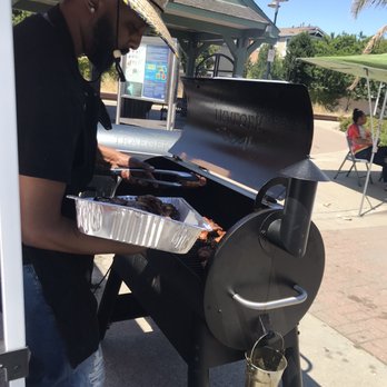 Sacred Pig Barbecue - Pitmaster at work - Caterers Near Me - Hayward, California Sacred Pig Barbecue - Pitmaster at work - Caterers Near Me - Hayward, California