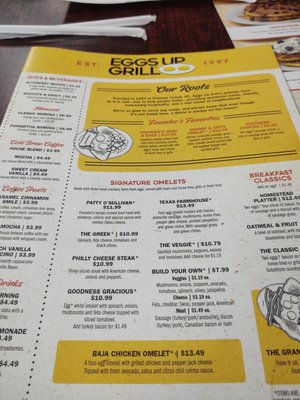 Menu photo 2 Eggs Up Grill - Augusta St Greenville, SC Menu photo 2 Eggs Up Grill - Augusta St Greenville, SC