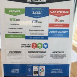 KidStrong - Windermere - Pricing for memberships