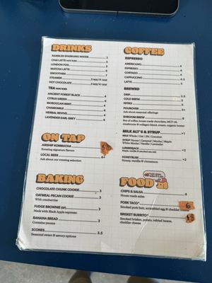 Menu photo 1 Airship Coffee Bentonville, AR Menu photo 1 Airship Coffee Bentonville, AR