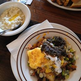 Texas fries and side of grits