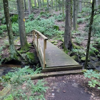 Swibold Trail - Bridge from other side - Hiking Near Me - Canton, Connecticut