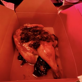 Rory's Place - Chicken which we moved to a "go box" ... the "plating presentation" was more attractive - New American Near Me - Ojai, California