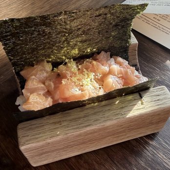 Yonsei Handrolls - Salmon - Japanese Near Me - Oakland, California Yonsei Handrolls - Salmon - Japanese Near Me - Oakland, California
