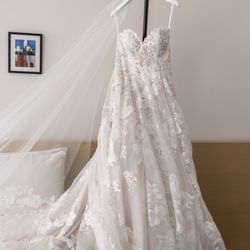 The Bridal Collection - Wedding gown and veil from The Bridal Collection