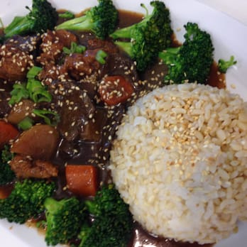 Happiness Cafe - Brown rice and "beef" stew - Ice Cream & Frozen Yogurt Near Me - San Jose, California