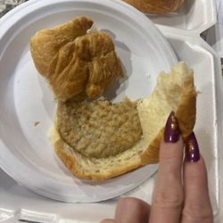 Delish Donuts - Croissant Sandwich