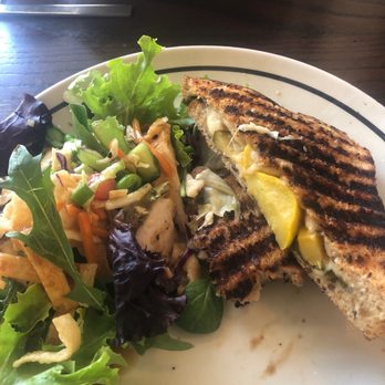 Corner Bakery Cafe - Asian Wonton Salad and California Grilled Panini - Salad Near Me - Pasadena, California Corner Bakery Cafe - Asian Wonton Salad and California Grilled Panini - Salad Near Me - Pasadena, California