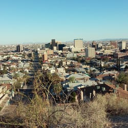 Tom Lea Park - One of the views on the lowest side of the park of downtown El Paso.
